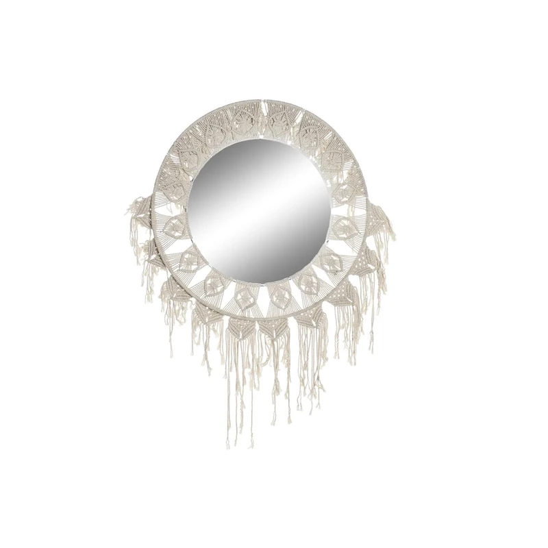 AlexandreHouse ESPEJO ALGODON 75X2X75 Macrame White