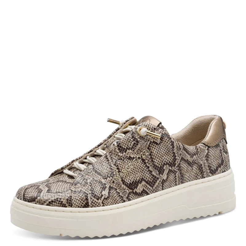 MARCO TOZZI Women's 2-23724-44 Trainers, Dune Structure, 37 EU, Dune Structure, 5 UK