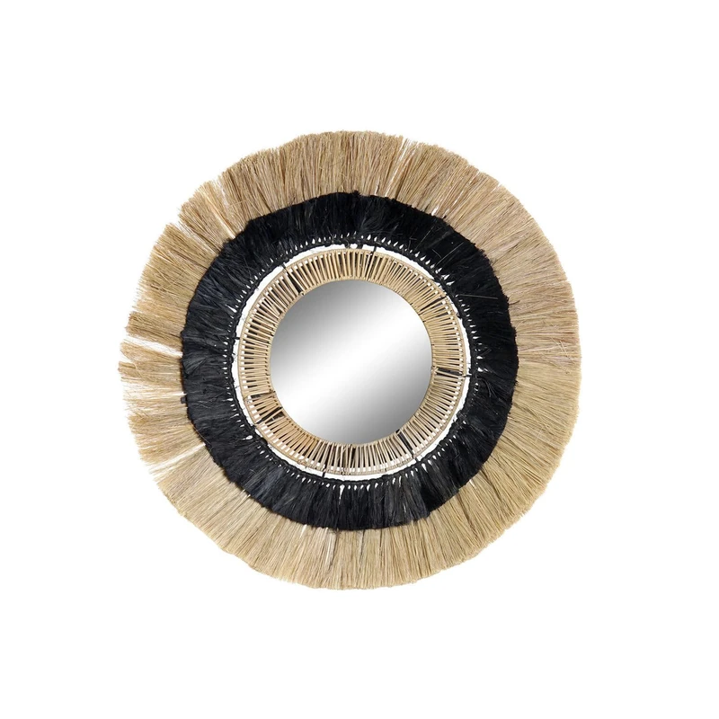 AlexandreHouse ESPEJO Hierro Fibre 55 x 7 x 55 cm Natural