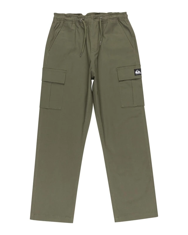 Quiksilver Pants Taxer Cargo Pant Boy's Brown 8 - Image 1