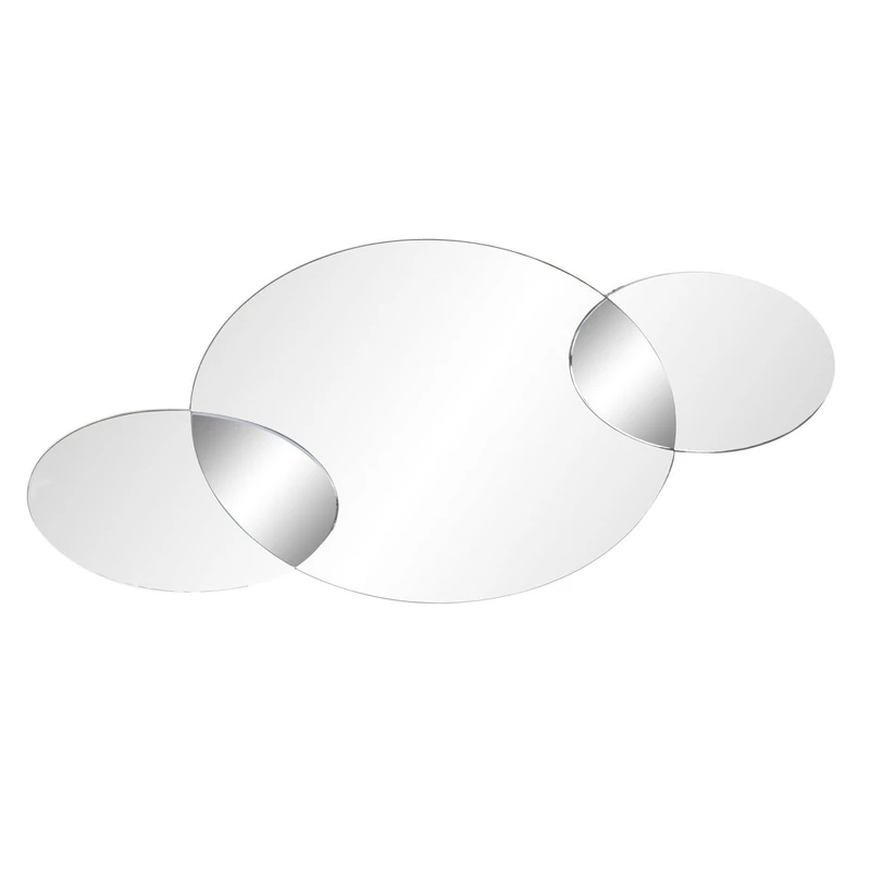 Espejo Crystal Madera 134 x 2 x 61 Circles AHUMADO