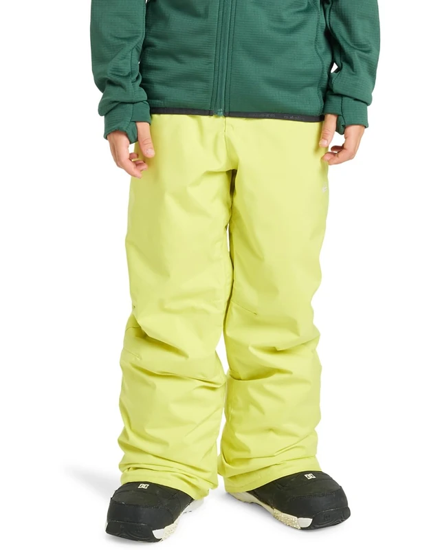 Quiksilver Snow Pants Estate Pant Kids Boy's Yellow 14
