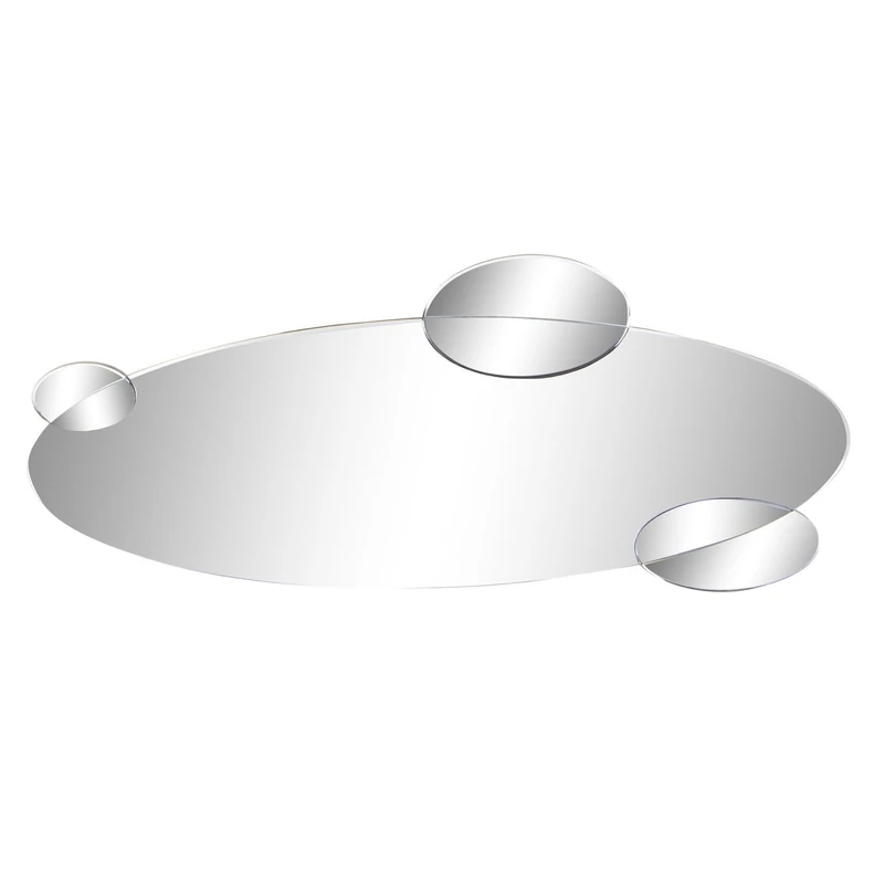 Espejo Crystal Madera 120X2X49 Circles AHUMADO