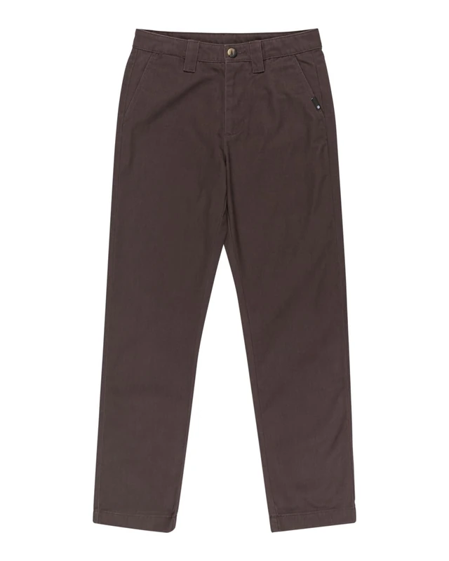 Element Chino Pants Relax Work Chino Y Boy's Brown S/10