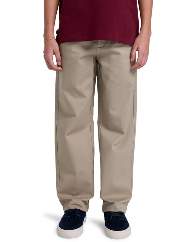 Element Chino Pants Relax Work Chino Y Boy's Beige XS/8 - Image 1
