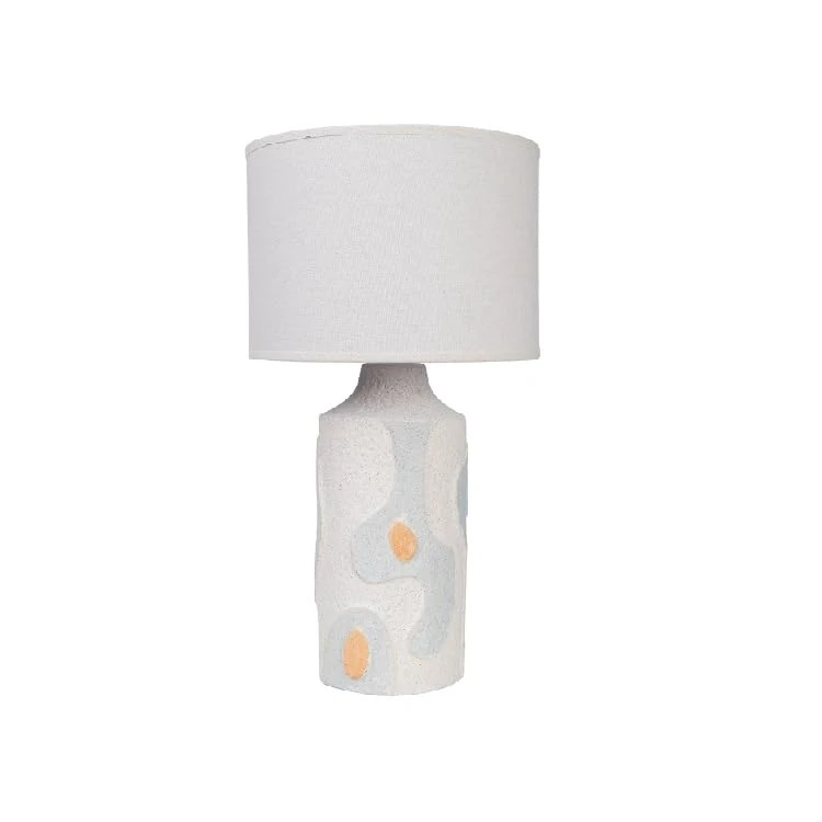 AlexandreHouse Ceramic Lamp with Trousers Light Blue/Beige