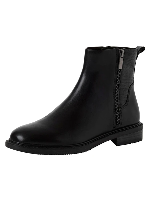 MARCO TOZZI Women's 2-25308-45 Fashion Boots, Black Comb, 42 EU, Black (Black Comb), 9 UK