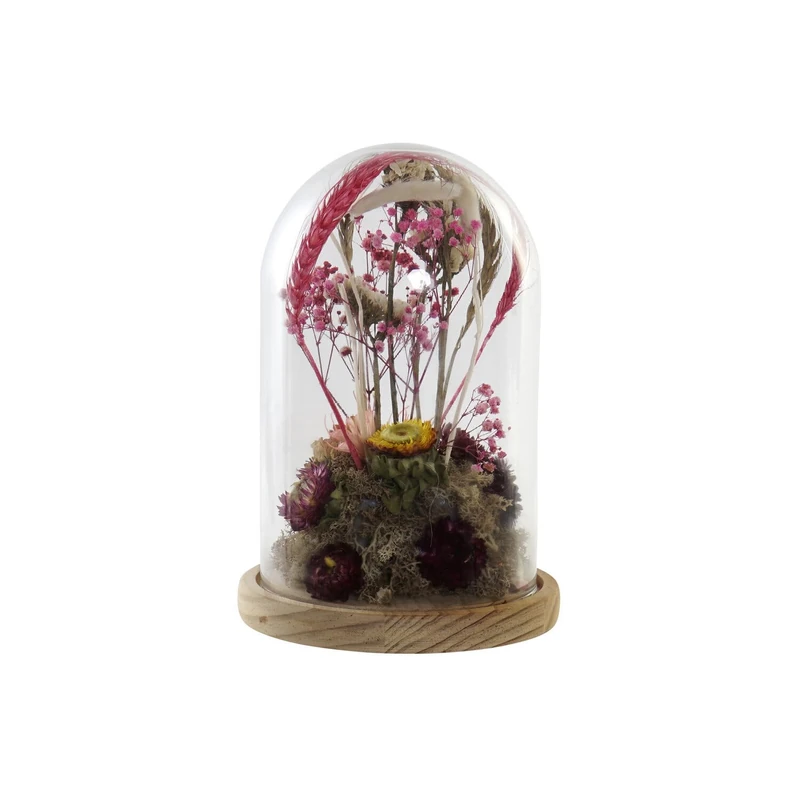 Decorative Flower Seca Crystal 17 x 17 x 26 cm Flowers - Image 1
