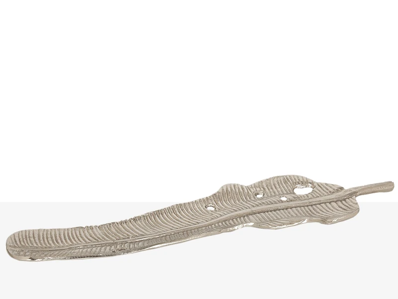 Centro Hoja Banana Aluminium Nickel - Image 1