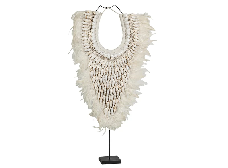 Decoration Conchas/Plumas en SOP. Metal