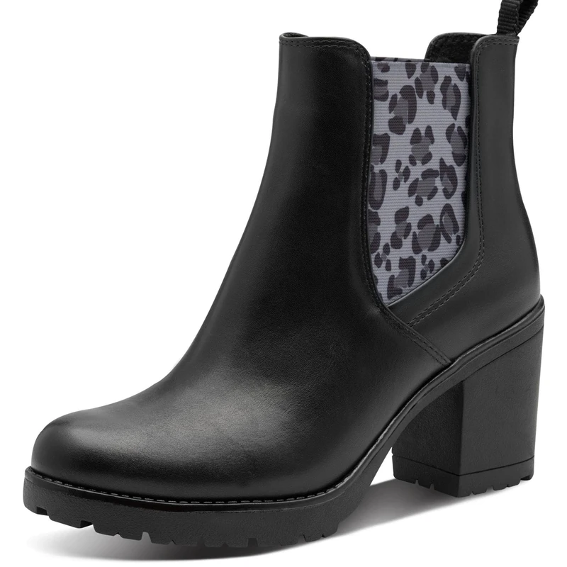 MARCO TOZZI Women's Chelsea Boots 2-25414-41Chelsea Boot, Black (Black Comb), 4 UK