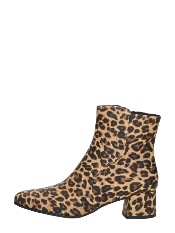 MARCO TOZZI Women's 2-25302-45 Fashion Boots, Leo Beige, 38 EU, Leo Beige, 6 UK