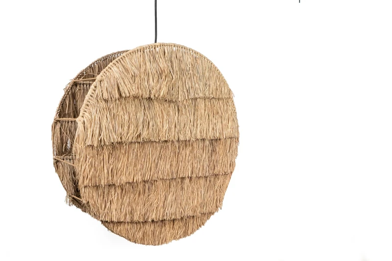 AlexandreHouse Lampara Circle Natural Fibra E27 / 220240V