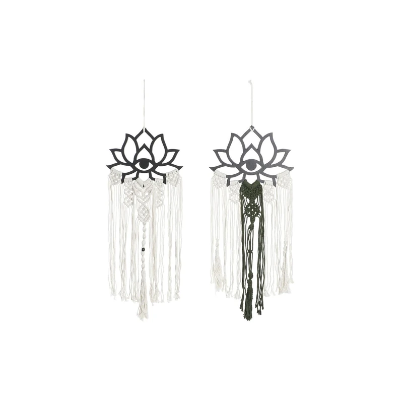 AlexandreHouse Decoracion Adhesive MDF Macrame 30 x 1 x 88 cm 2 Surt.