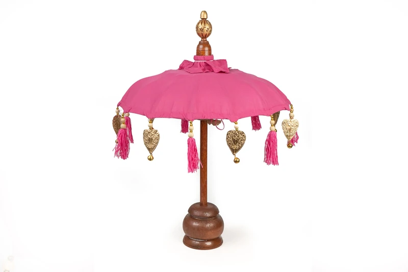 SOMBRILLA S/MESA Fuchsia EN SOP. Madera