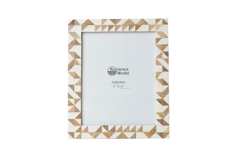 MADERA/RESIN PHOTO FRAME