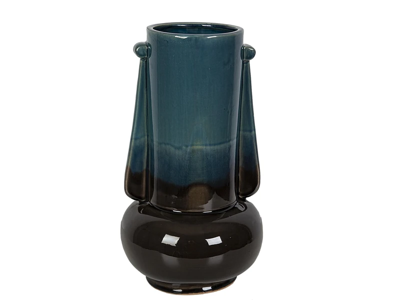 FLORERO Ceramic Azul/Black
