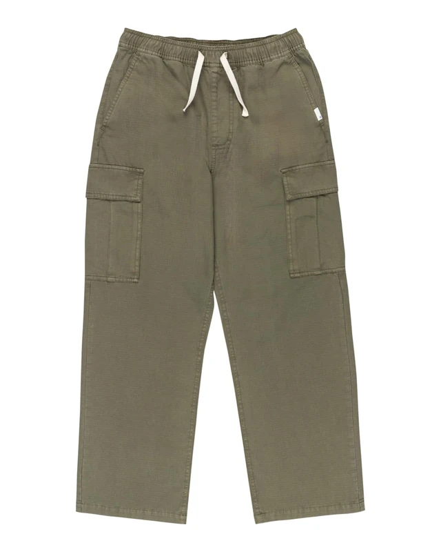 Element Pants Relax Cargo Ripstop Y Boy's Green L/14