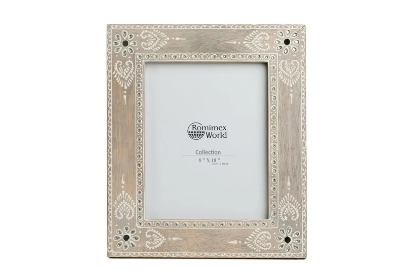 MADERA PINTADO/CRYSTALITOS Photo Frame - Image 1
