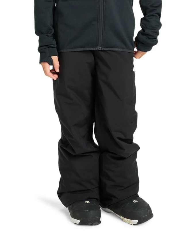 Quiksilver Snow Pants Estate Pant Kids Boy's Black 12