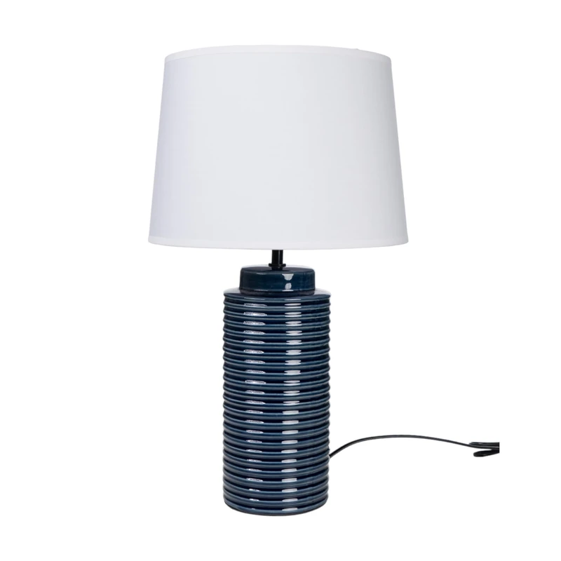 AlexandreHouse Ceramic Lamp Azul Cobalt with Trousers