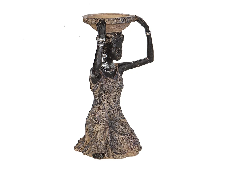 African Resin Figure C/CANTARO