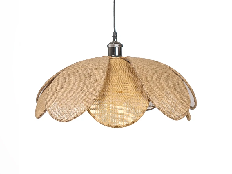 AlexandreHouse Lampara HOJAS Flor Yute E27/ 220240V