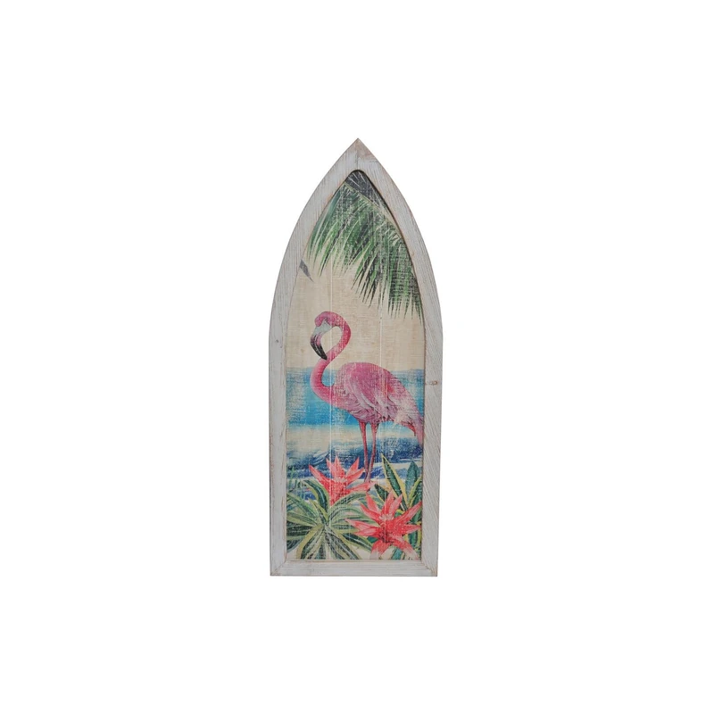 AlexandreHouse Decoration Painted Madera 40 x 2.5 x 101 cm