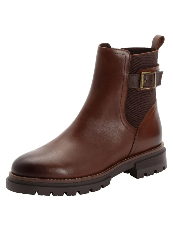 MARCO TOZZI Women's Chelsea-Stiefel 2-25402-45 Boot, Chestnut Comb, 7.5 UK