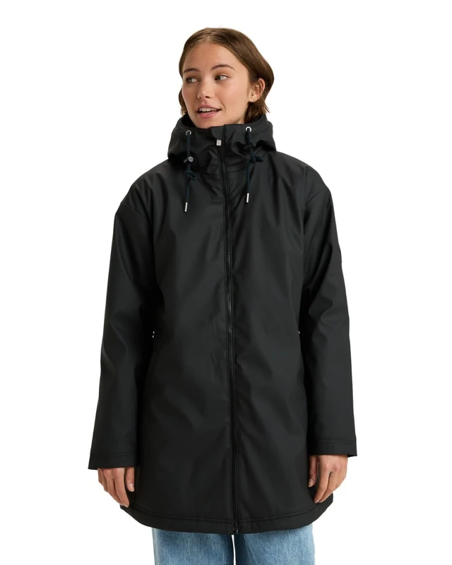 Roxy Jacket RAIN ROAD POLAR ZIP Women's Black XXL