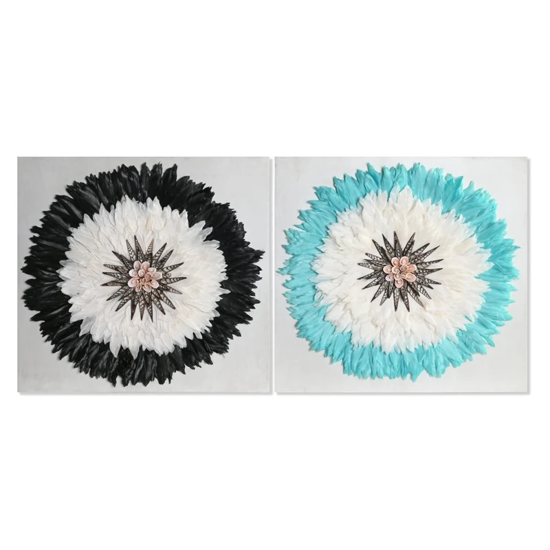 Decoracion Painted Pluma 60 x 6 x 60 Juju 2 Surt.