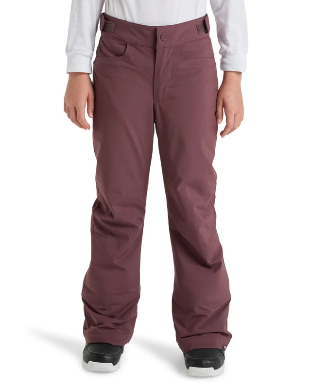 Roxy Snow Pants Backyard Girl Pant Girl's Red 12 - Image 1