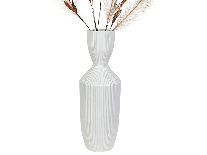 FLORERO CERAMIC BLANCO MATE