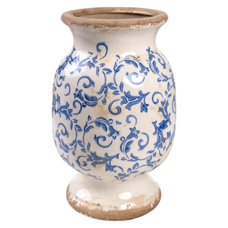Porcelain Flower Azul/White - Image 1