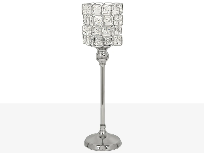 Copa Metal Plateado/Vidrio - Image 1