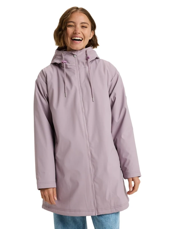 Roxy Jacket RAIN ROAD POLAR ZIP Women's Purple S