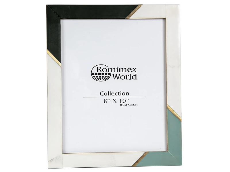 MADERA/RESIN PHOTO FRAME