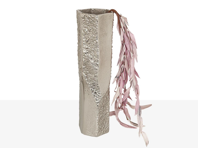 Florero Exagonal Plate Aluminium - Image 1