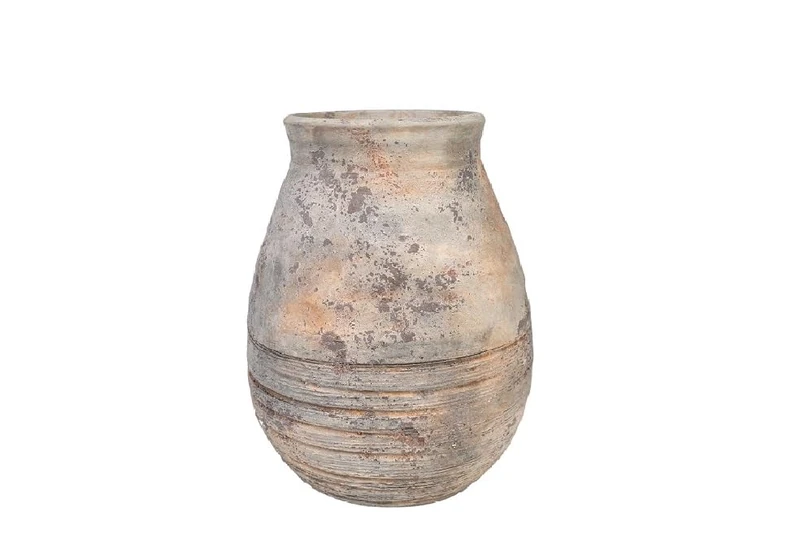JARRON MOUTH ANCHA TERRACOTA