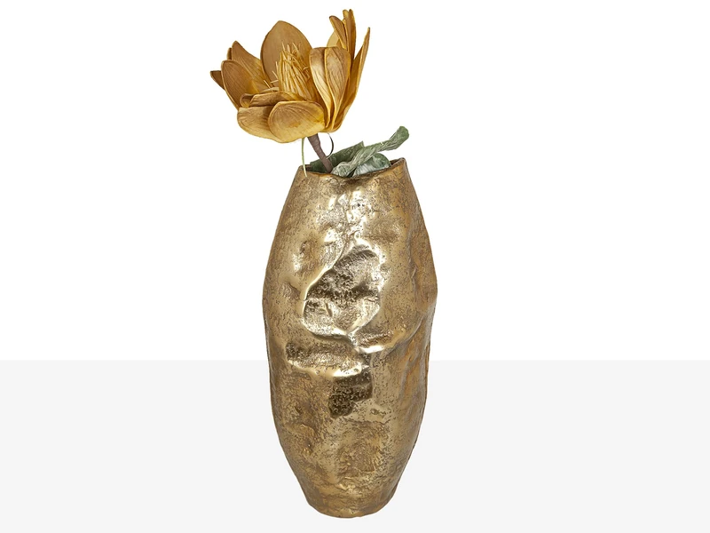 Florero Aluminium Dorado