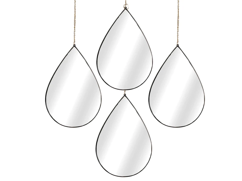 Set of 4 ESPEJOS PVC