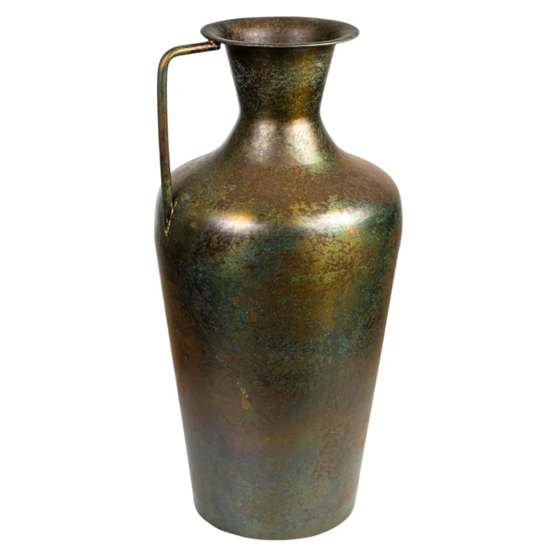 Antique Metal Jarro