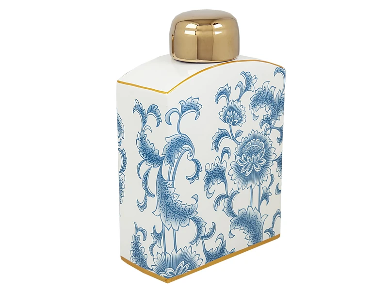 AlexandreHouse BOTE PORCELANA DECORADO