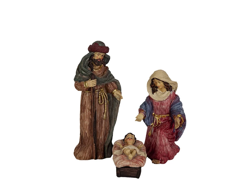 AlexandreHouse Set of 3 Resin Naciment