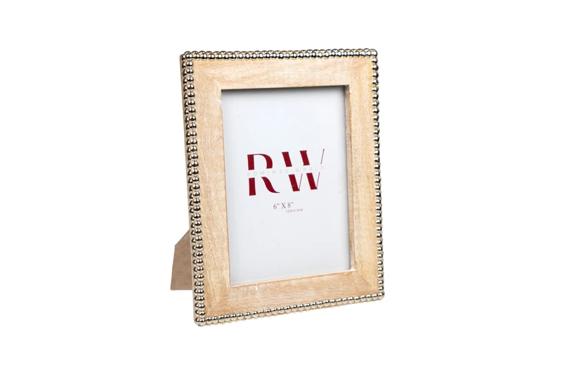 MADERA NATURAL/BLANCO Photo Frame