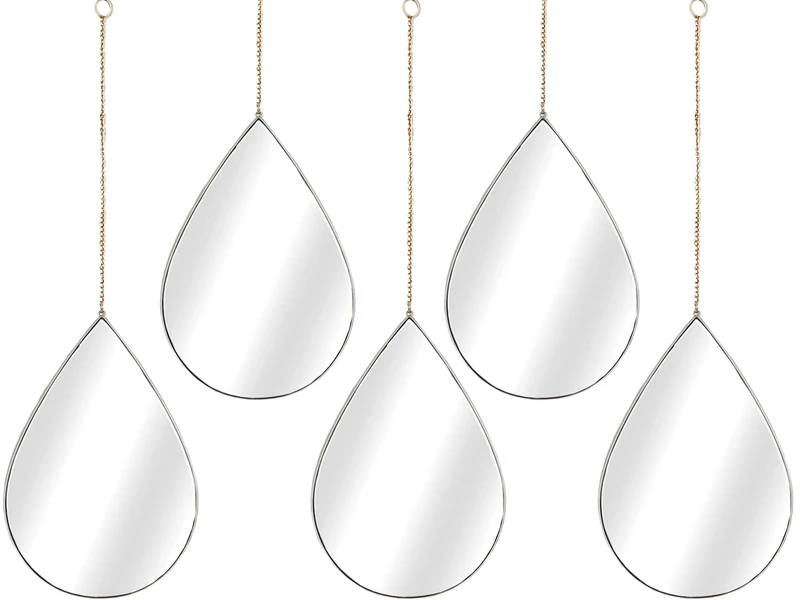 Set of 5 Espajo PVC Plateado - Image 1