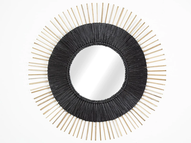 Espejo Natural Fibres Black/Natural - Image 1