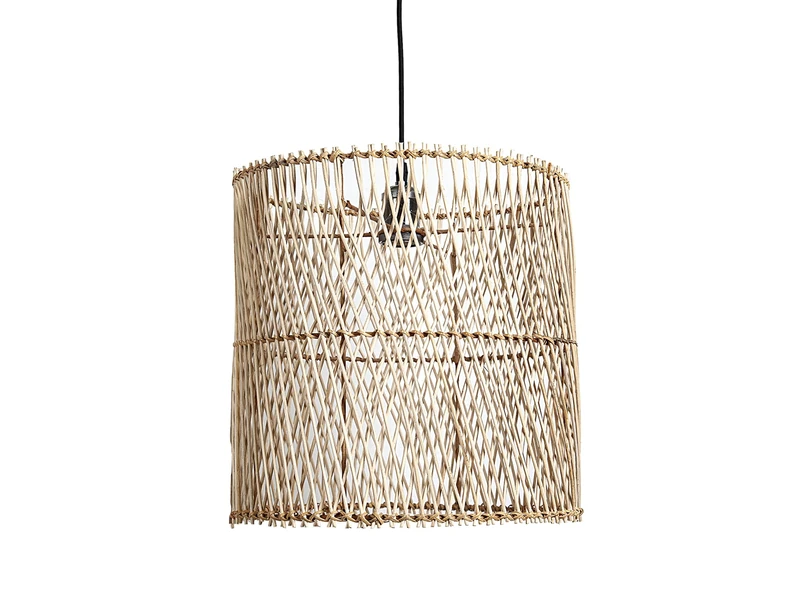 AlexandreHouse Lampara Colgant Cillindro Rattan E27/220240V
