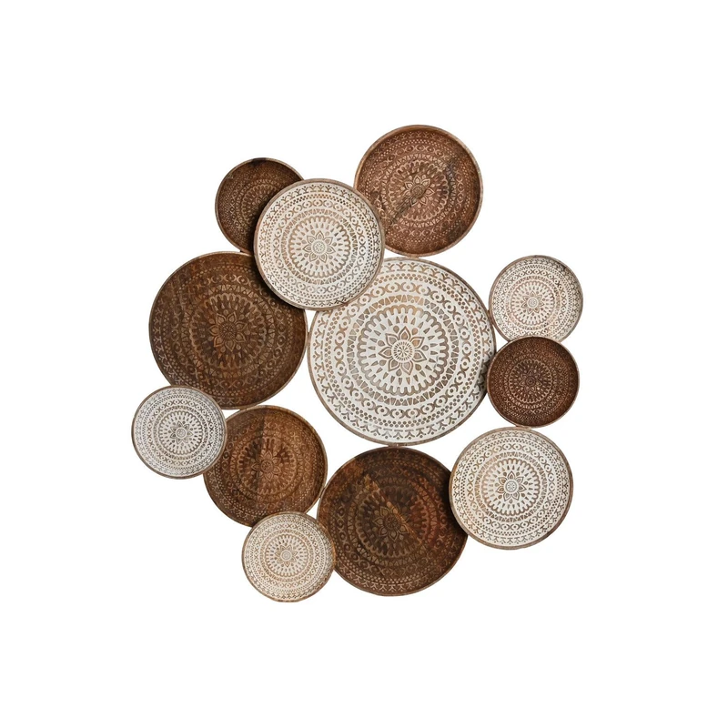 AlexandreHouse Decoration Painted Mango 74 x 5 x 76 cm Mandalas Degastado