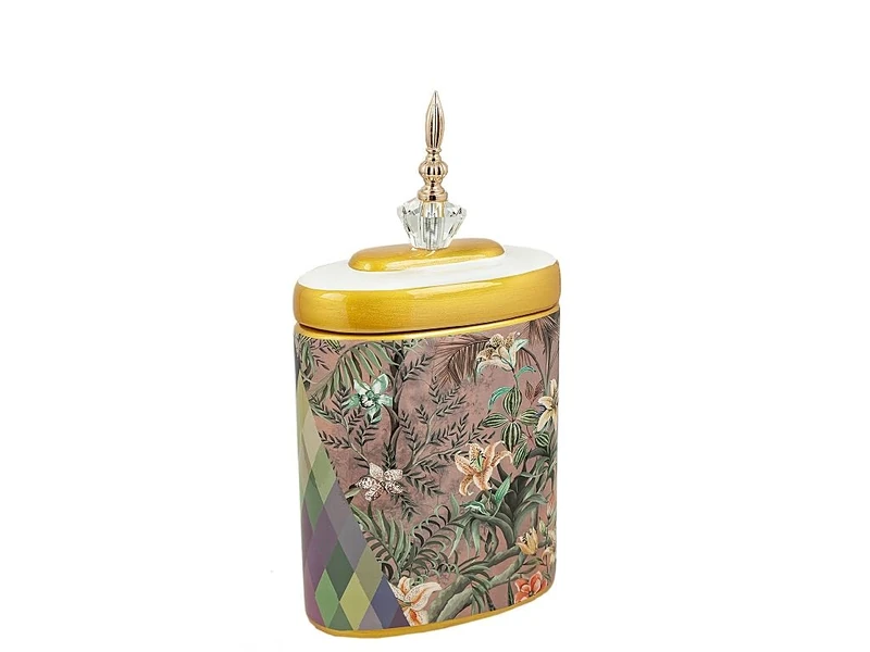 AlexandreHouse BOTE PORCELANA DECORADO